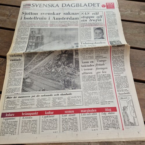 Svenska Dagbladet 10 maj 1977