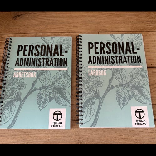 Personaladministration Arbetsbok, Lärobok Thelin Förlag