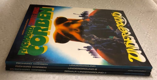 Richard Corben Complete Works: Underground Set Volume 1-3 SC Catalan