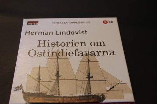 CD-bok: Historien om Ostindiefararna - Herman Lindqvist
