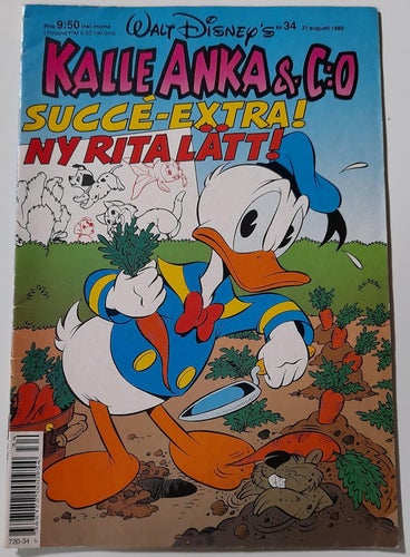 Kalle Anka & C:O 1989 Nr 34