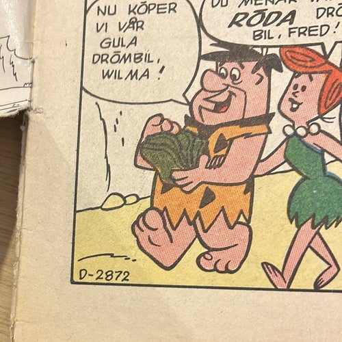 Familjen flinta 1973 nr 1, Good plus