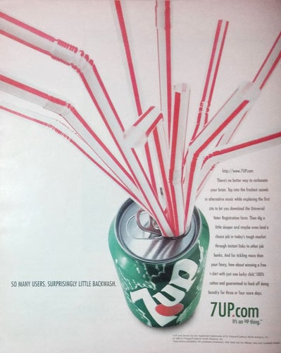 7UP, ANNONS REKLAM 1996