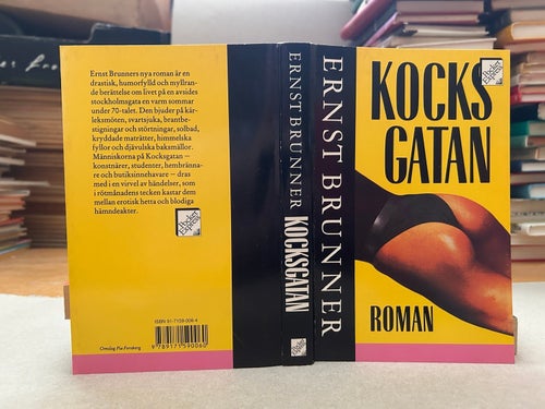 Kocksgatan av Ernst Brunner, bok, Very good plus
