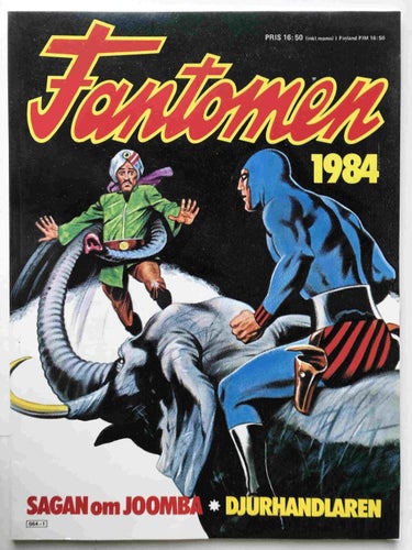 Fantomen Julalbum 1984: Oläst!