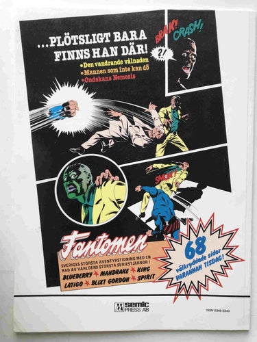 Fantomen Julalbum 1984: Oläst!
