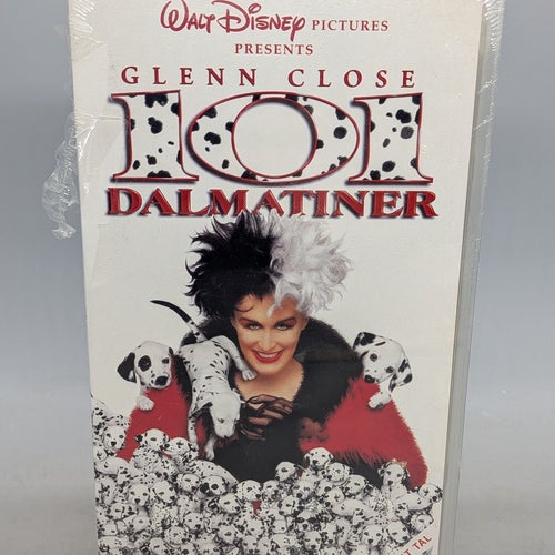 Disney 101 Dalmatiner - Ny Inplastad VHS