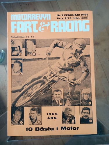 Motorrevyn Fart & Racing Nr 2 Februari 1966