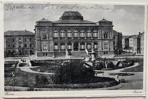 AK Weimar Kassel Deutscher Reichskriegertag 1935