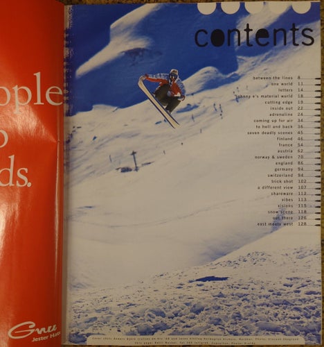 Onboard European Snowboard Magazine - Issue 12 - April/May 1997 - Vintage