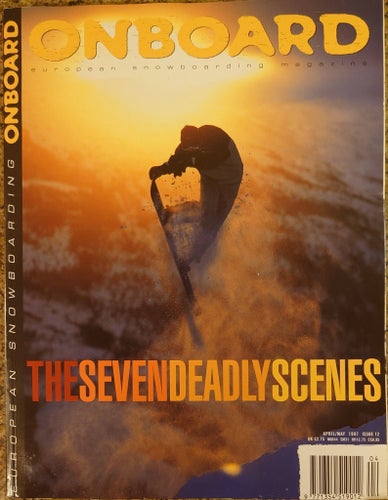Onboard European Snowboard Magazine - Issue 12 - April/May 1997 - Vintage