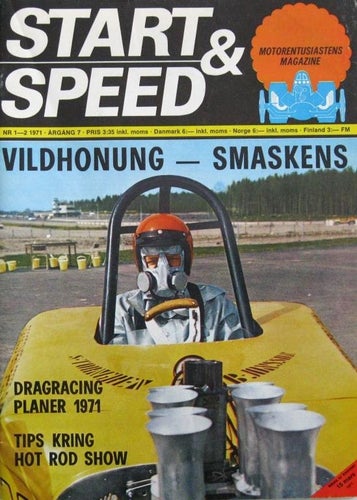Start & Speed 1971-1-2 Jet Dragster..Beach Buggy..Dragster