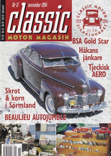 Classic 1994-11 Desoto.BSA Goldstar..NV.Scania-Vabis.Aero