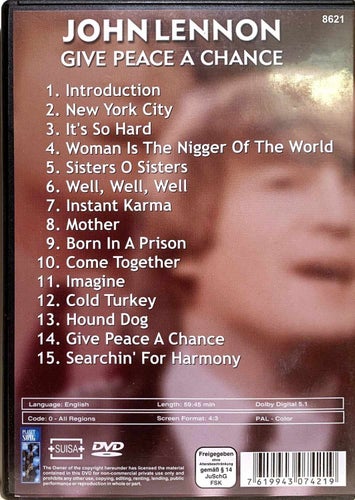 JOHN LENNON - GIVE PEACE A CHANCE