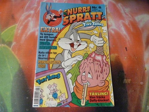 SNURRE SPRÄTT, NR 6 - 1992, TIDNING