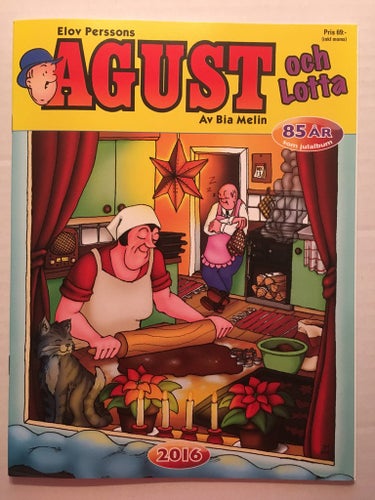 Agust och Lotta 2016 julalbum oläst