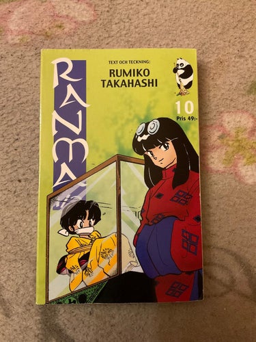 Ranma vol 10 - svenska manga anime fantasy rumiko takahashi inu yasha inuyasha