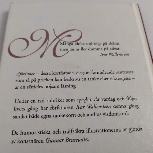 Aforismer - egna och andras