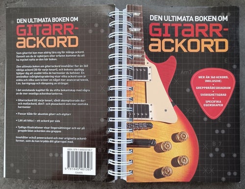 Den ultimata boken om gitarrackord innehåller fler än 360 viktiga ackord. Gitarr