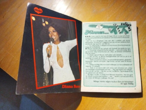 Starlet 1980 nr 49 Diana Ross. Very Good plus