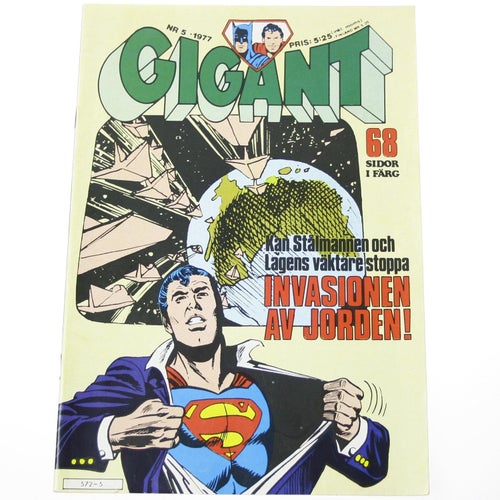 Gigant - 1977 - NR 5 - Lagens väktare: Invasionen
