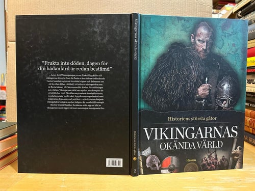 Vikingarnas okända värld, bok, Very fine plus