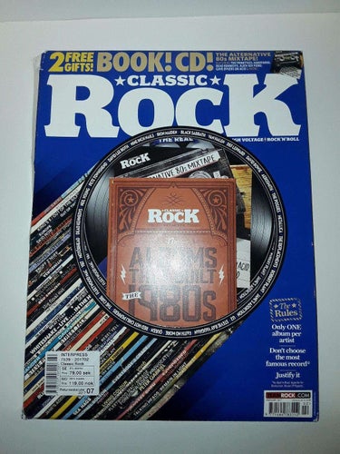 Classic Rock - Tidning + bok + CD (100 greatest albums 80s)