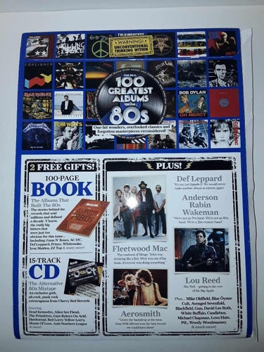 Classic Rock - Tidning + bok + CD (100 greatest albums 80s)