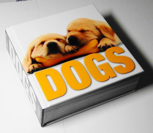 "DOGS" CubeBook, 1000 tals bilder på Olika Hundar i högsta kvalitet !
