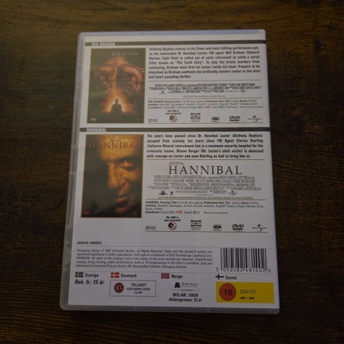 Red Dragon / Hannibal (2-disc)