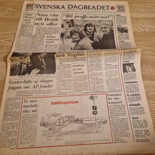 Svenska Dagbladet 25 maj 1973