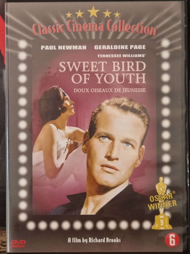 Sweet Bird of Youth (1962) Richard Brooks med Paul Newman, Geraldine Page.