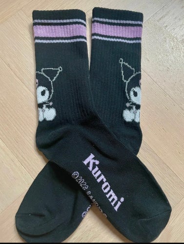 Kuromi strumpa 35-39 från japan helt ny