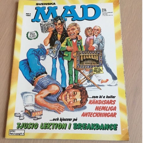 Svenska MAD Nr 9 1984
