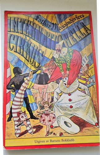 Pop up bok Lothar Meggendorfers internationella cirkus, 1987