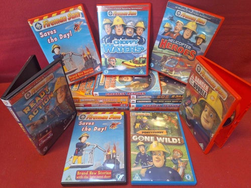 LAGERRENSNING - FIREMAN SAM PAKET [ OLIKA SKICK ] DVD