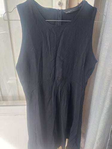 ZARA WOMAN svart klänning, storlek M