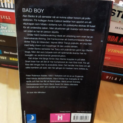 Bad boy - Peter Robinson. bok, pocket. fine plus