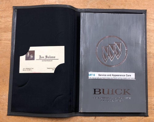 1992 Buick Owner´s Manual