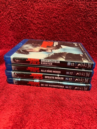 Blu-ray / Johan Falk 7-10 / Mycket Gott Skick