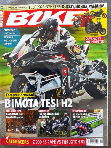 Bike nr 1 2021: BMW S 1000 RR, Indian FTR 1200 S, Moto Guzzi V85 TT