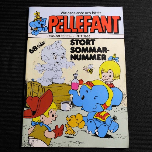 Pellefant - 1985 - NR 7 - Stort sommarnummer