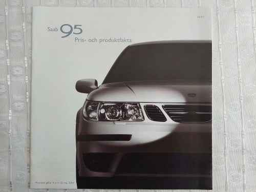 Saab 9-5 95 pris och produktfakta 2005 /2