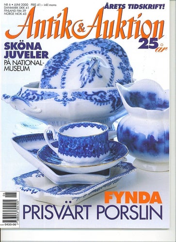 Antik & Auktion 6/2000 - Allmoge Special, trädgårdskonst, William Turner m m