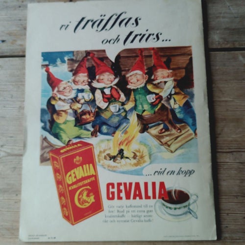 Vintage Vecko-Journalen JULNUMMER 1956