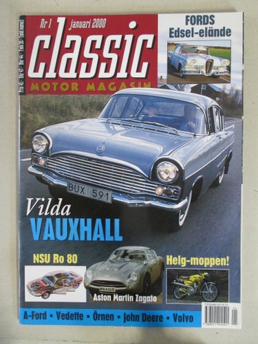 ÅR 2000 nr. 1 - 8 AV MOTOR MAGASIN CLASSIC
