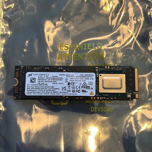Micron 2300 256GB M.2 NVMe Gen3 x4 SSD
