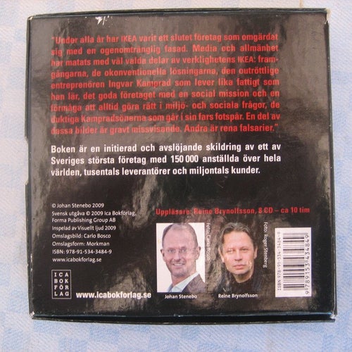 Johan Stenebo: Sanningen om IKEA (8 CD)