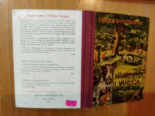Hoppentott I Vänliga Skogen av Edith Unnerstad. bok. Very Fine+