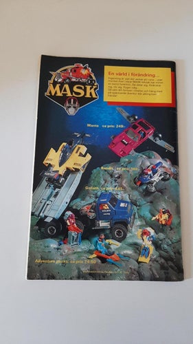 MASTERS OF THE UNIVERSE NR 1 / 1989 SATELLITSERIEN I FINT SKICK